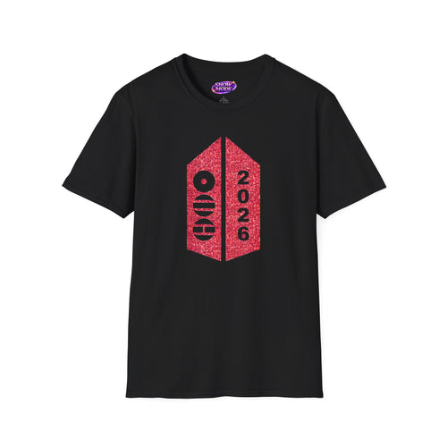 2026 Concert Logo Tee – Minimal Red Fan Shirt