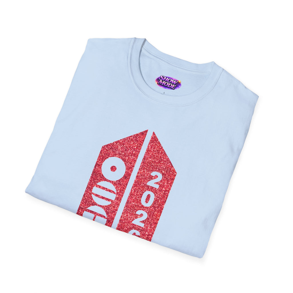 2026 Concert Logo Tee – Minimal Red Fan Shirt