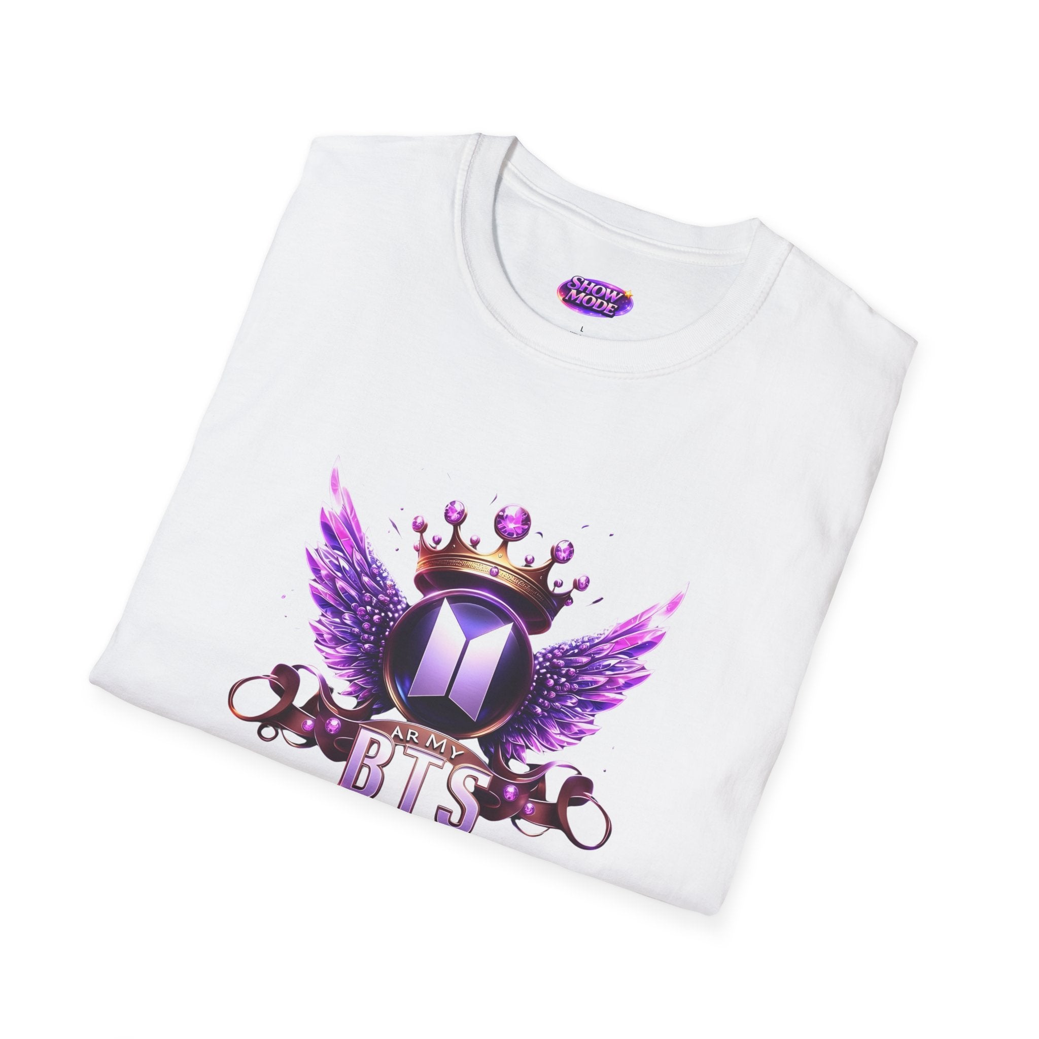 Purple Crown Concert Tee – K-Pop Inspired Fan Shirt