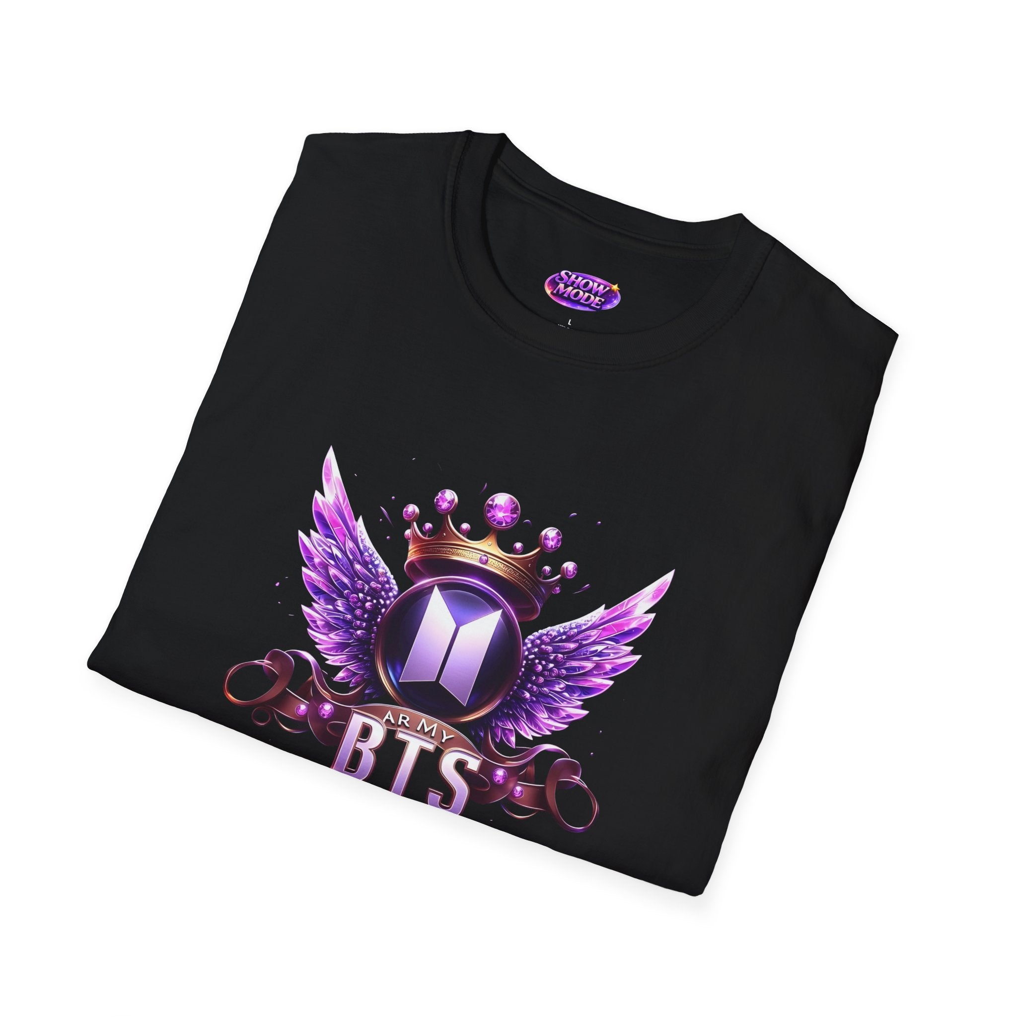 Purple Crown Concert Tee – K-Pop Inspired Fan Shirt