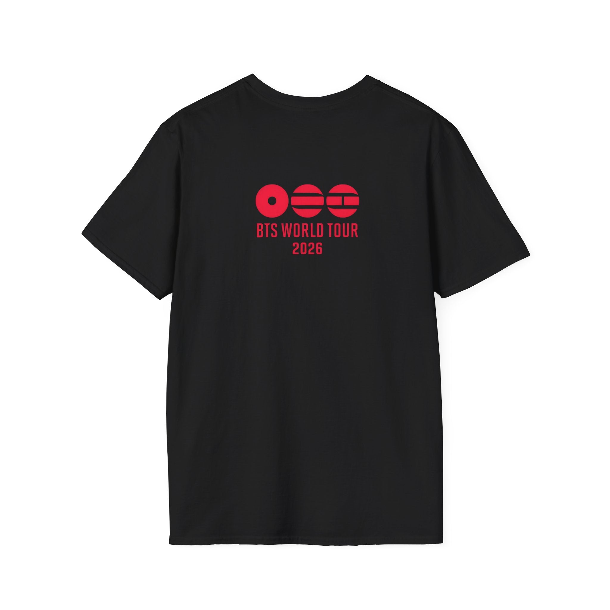 2026 Concert Logo Tee – Minimal Red Fan Shirt