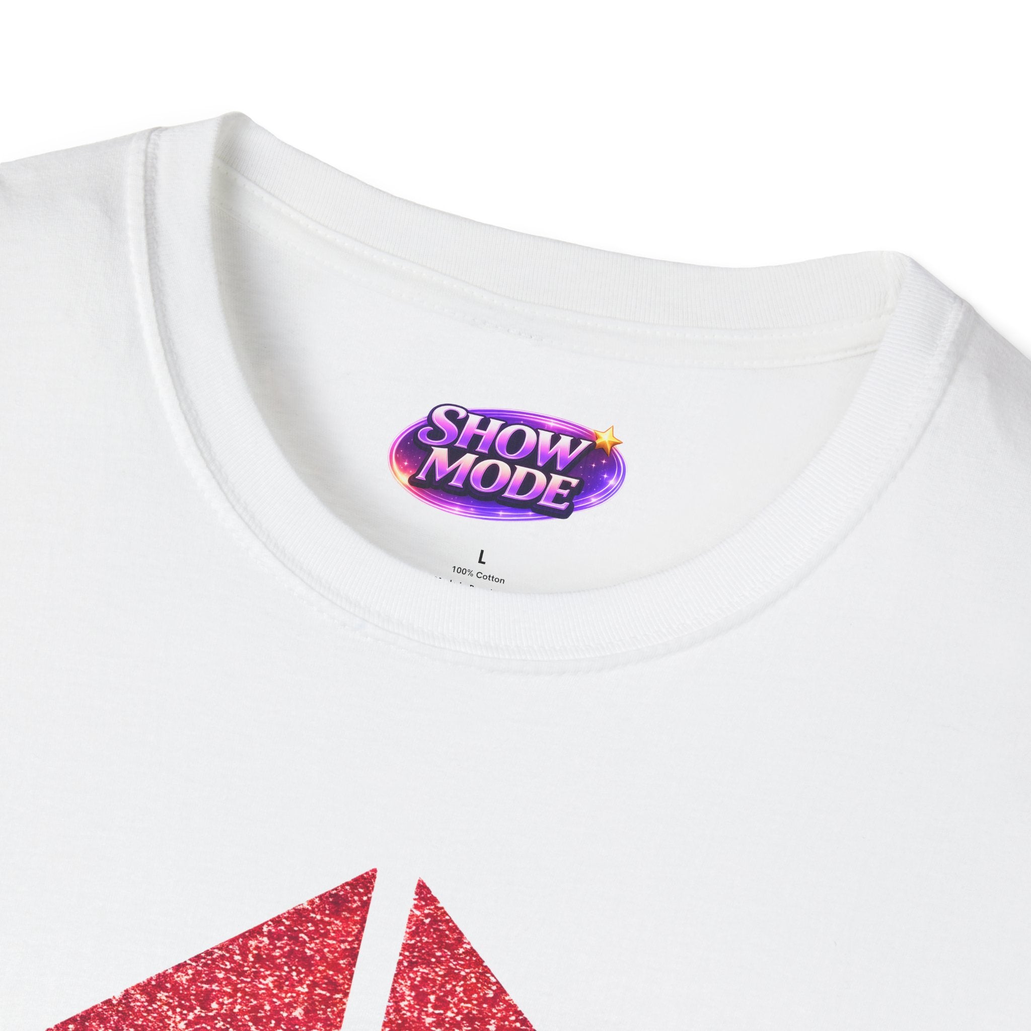 2026 Concert Logo Tee – Minimal Red Fan Shirt