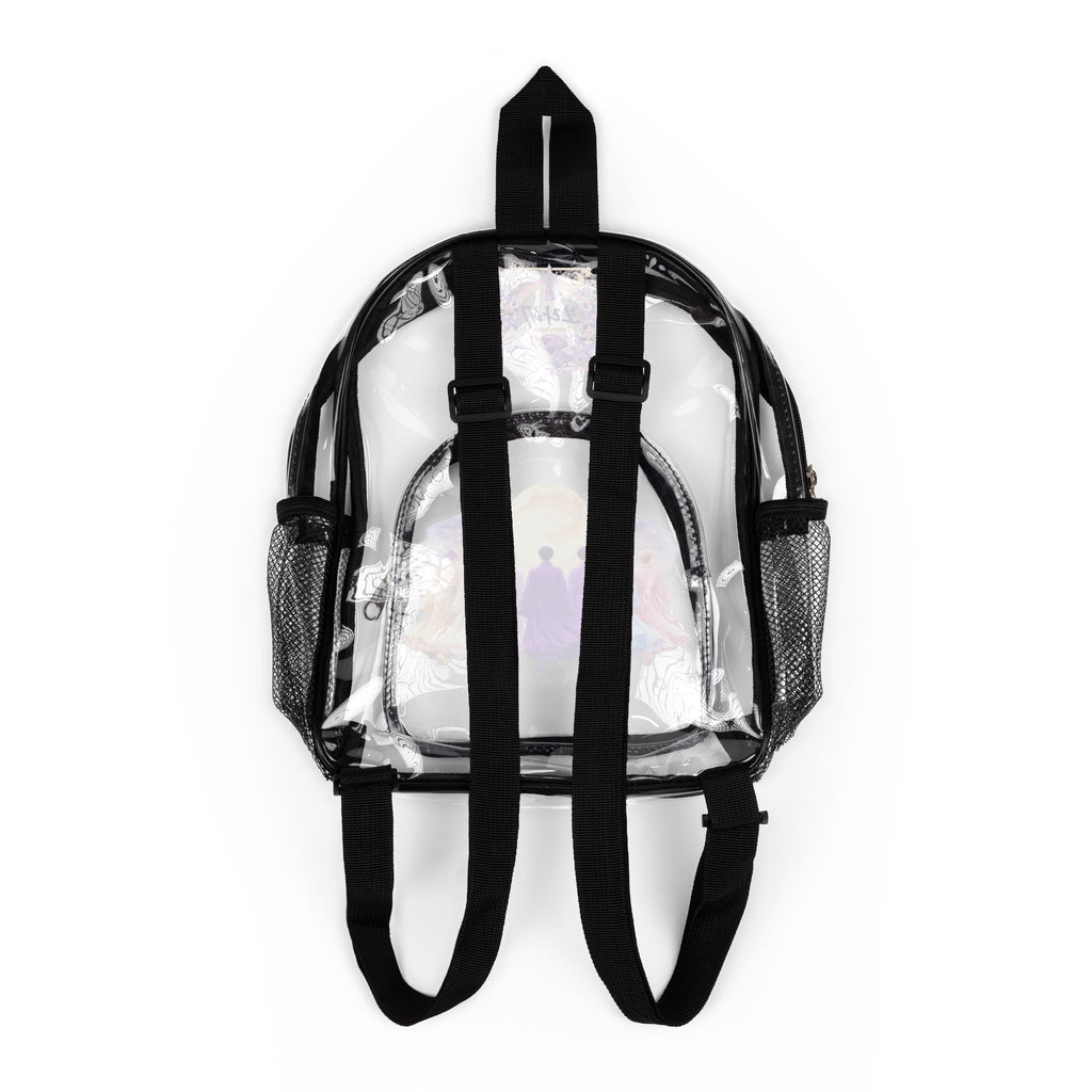 Clear Stadium Backpack – Purple Aura Concert Edition