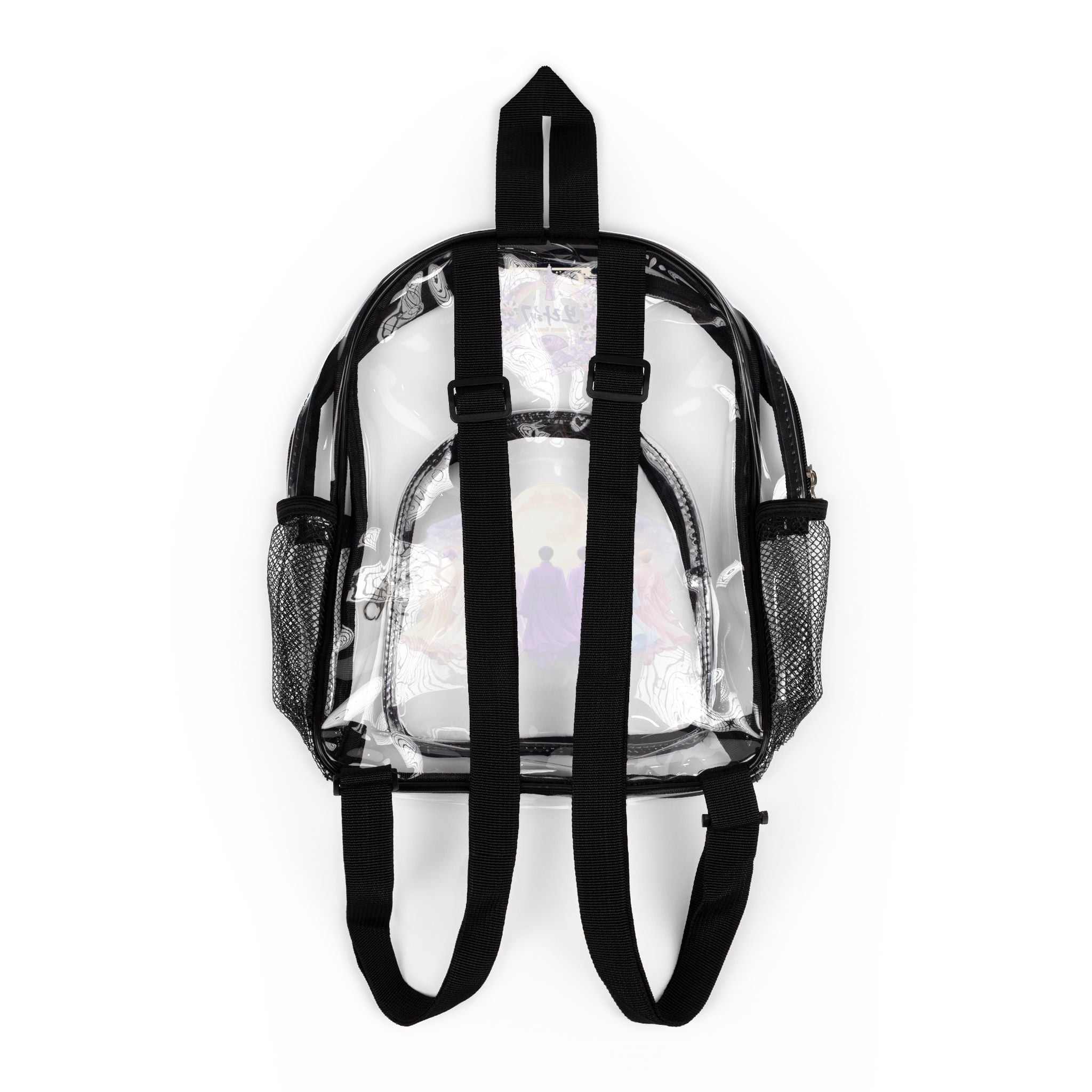 Clear Stadium Backpack – Purple Aura Concert Edition