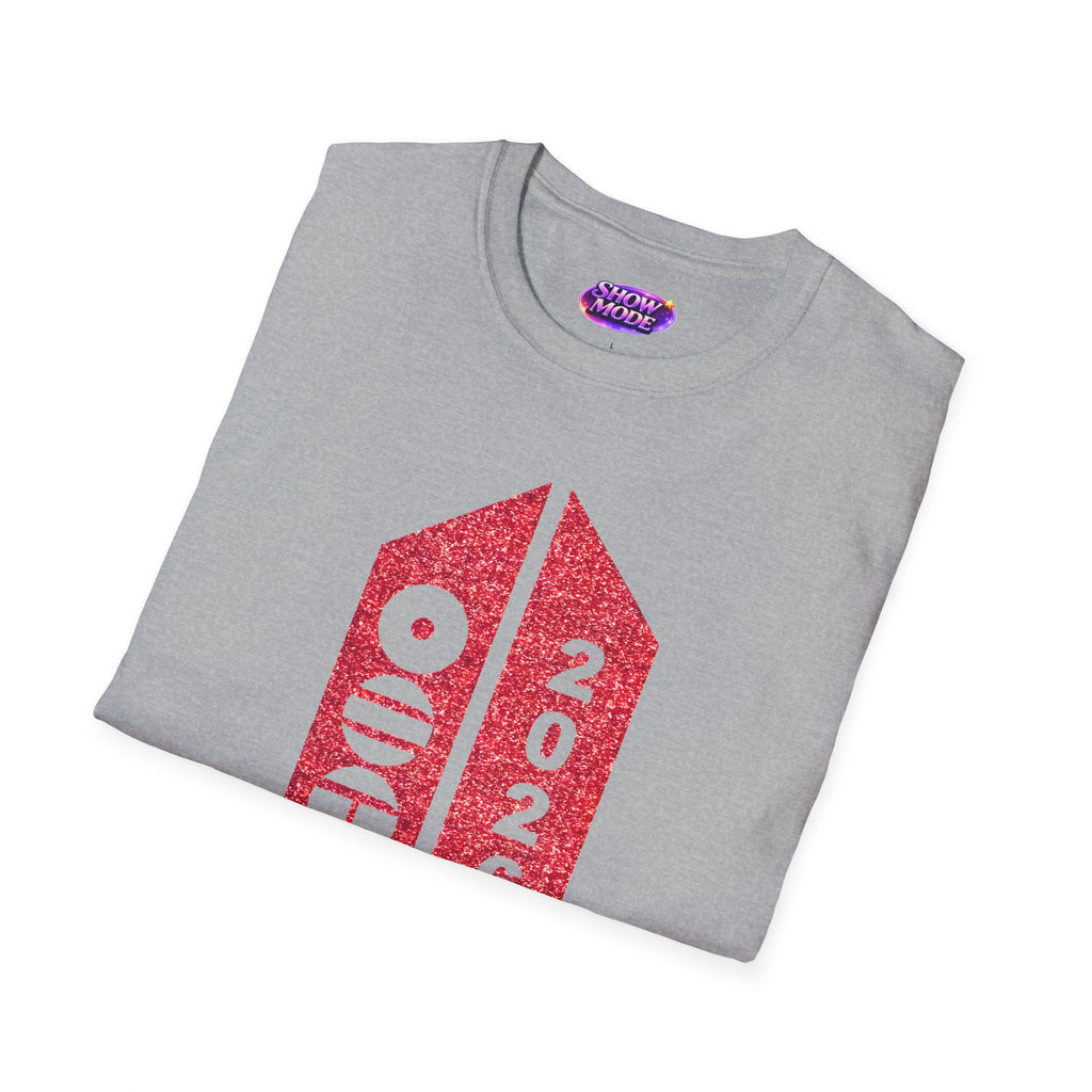 2026 Concert Logo Tee – Minimal Red Fan Shirt