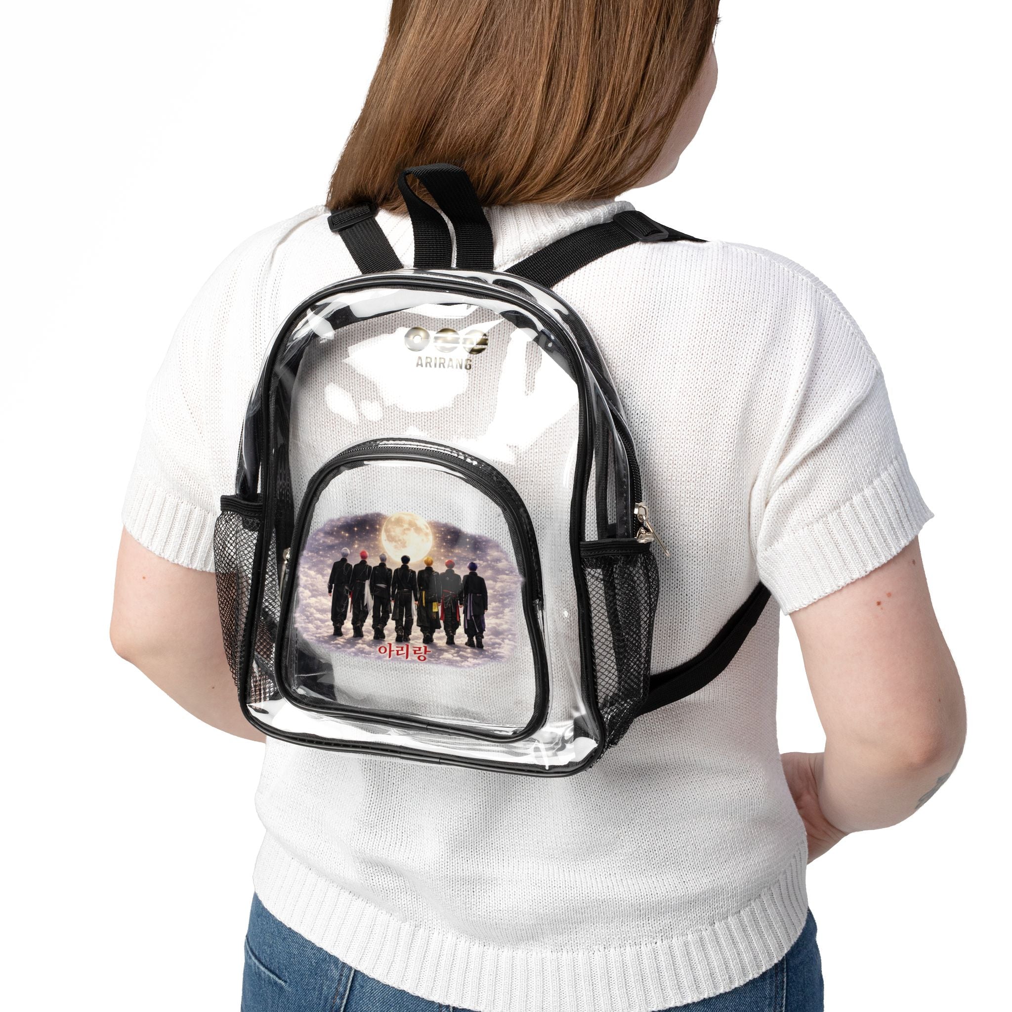 Clear Stadium Backpack – Arirang Fan Edition (K-Pop Concert Ready)
