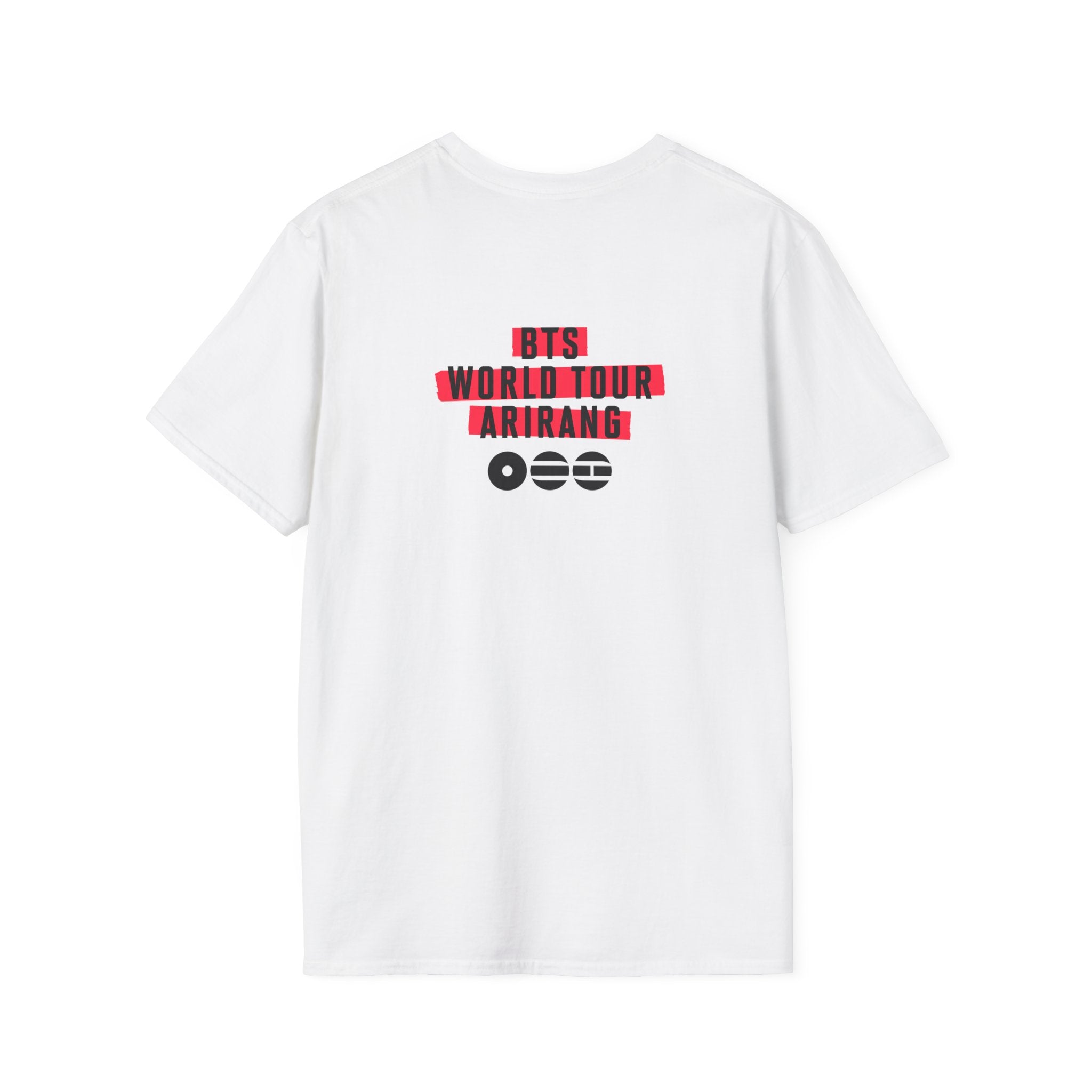 We Are Back Concert Tee – Red Graphic Fan Shirt
