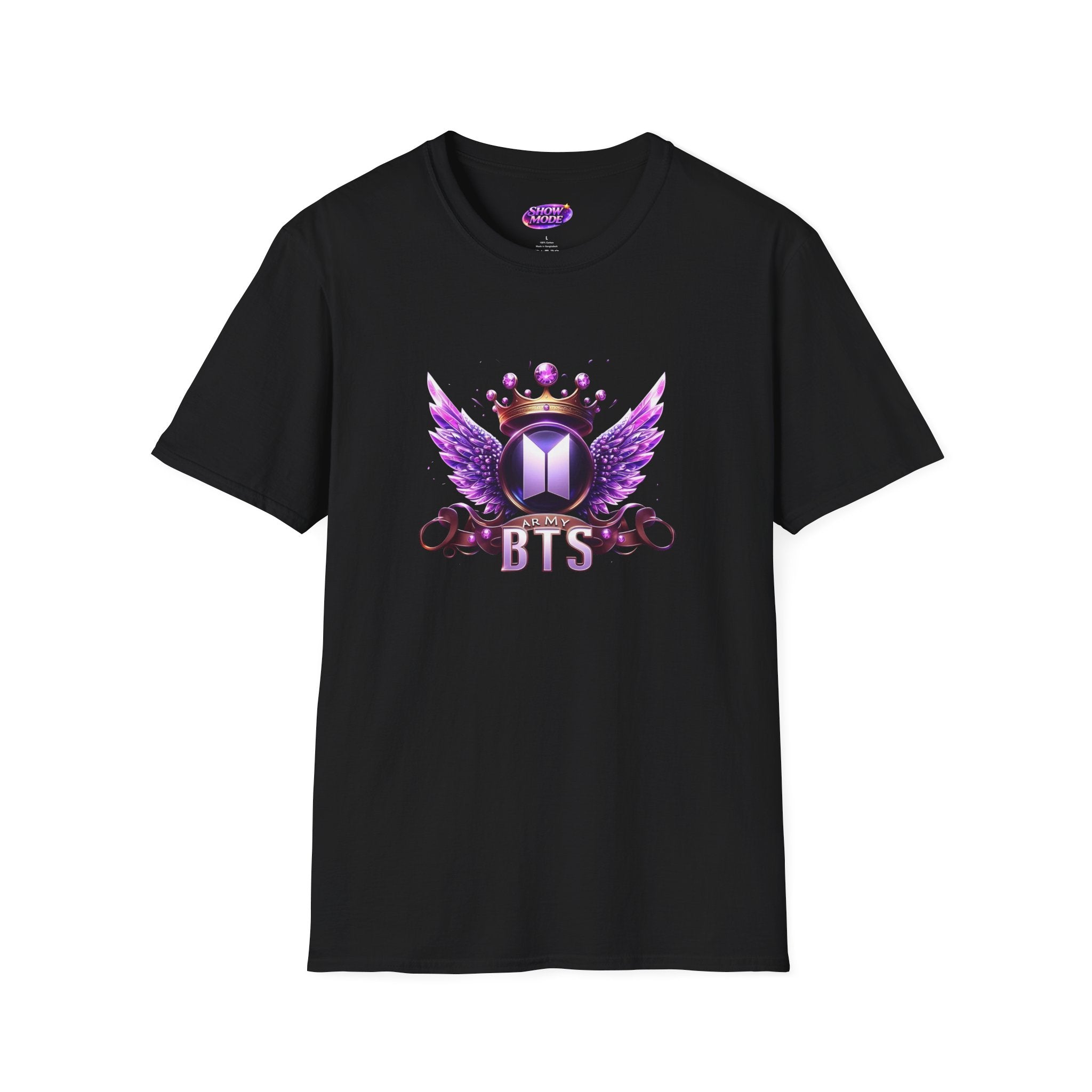 Purple Crown Concert Tee – K-Pop Inspired Fan Shirt