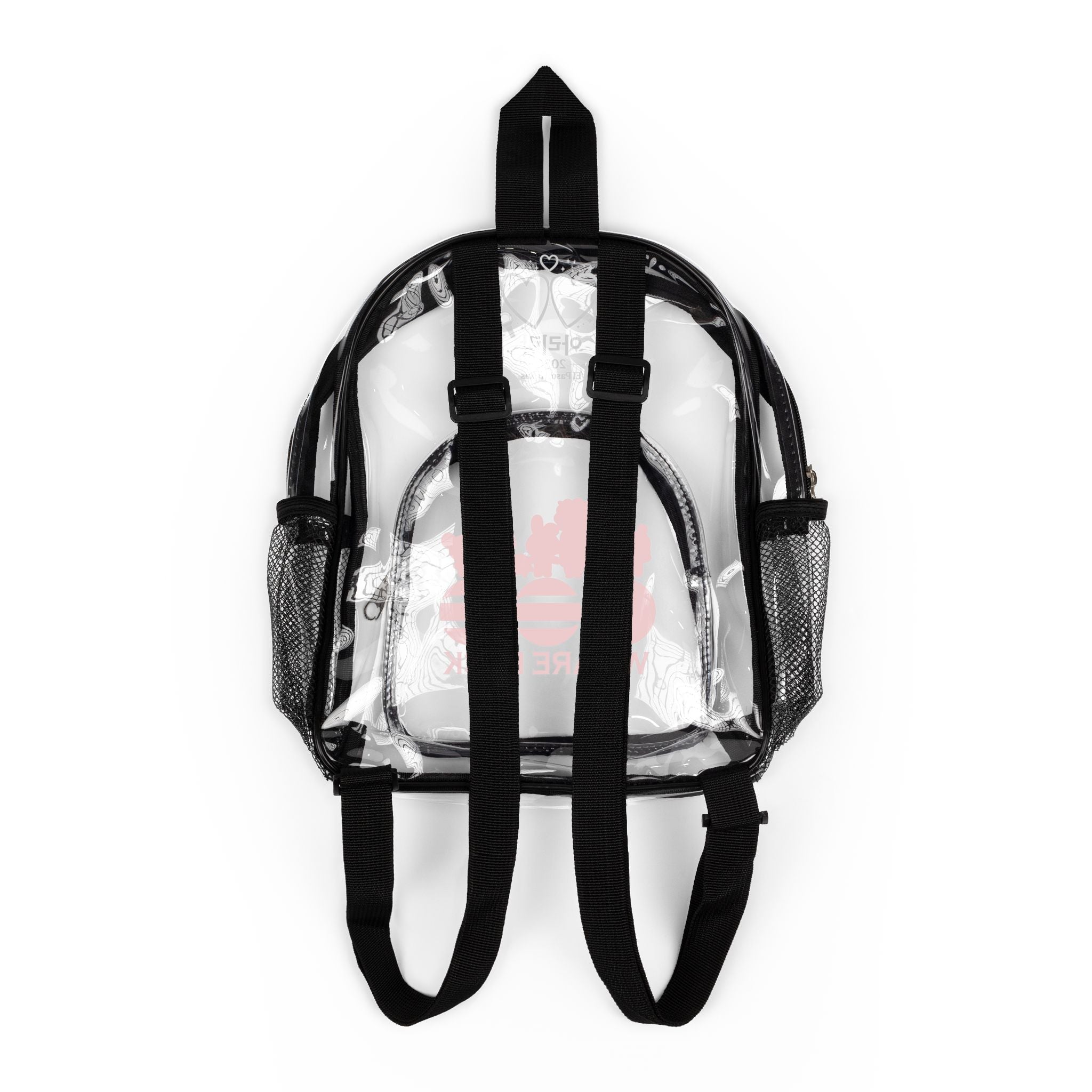 Clear Stadium Backpack —  “We Are Back”