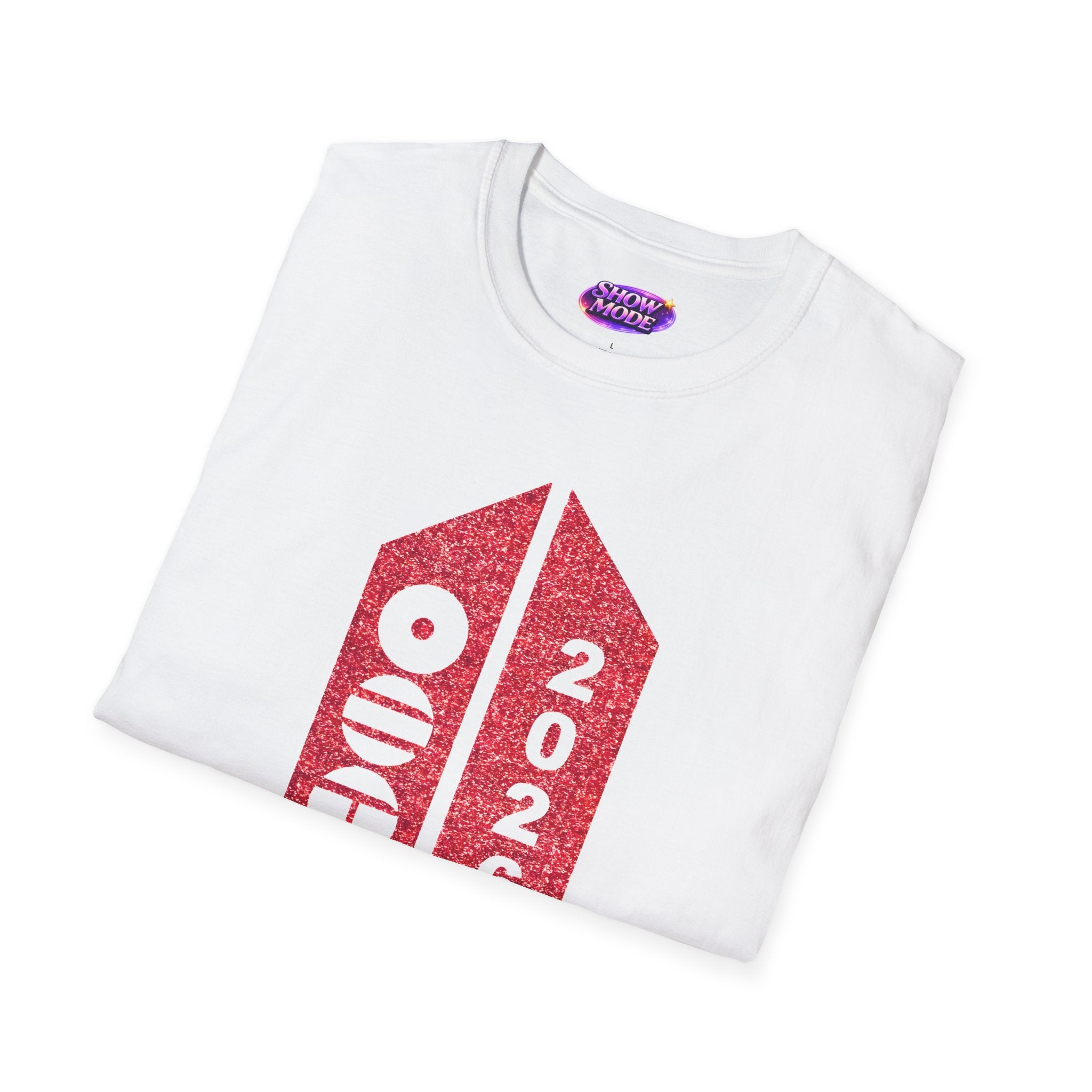 2026 Concert Logo Tee – Minimal Red Fan Shirt
