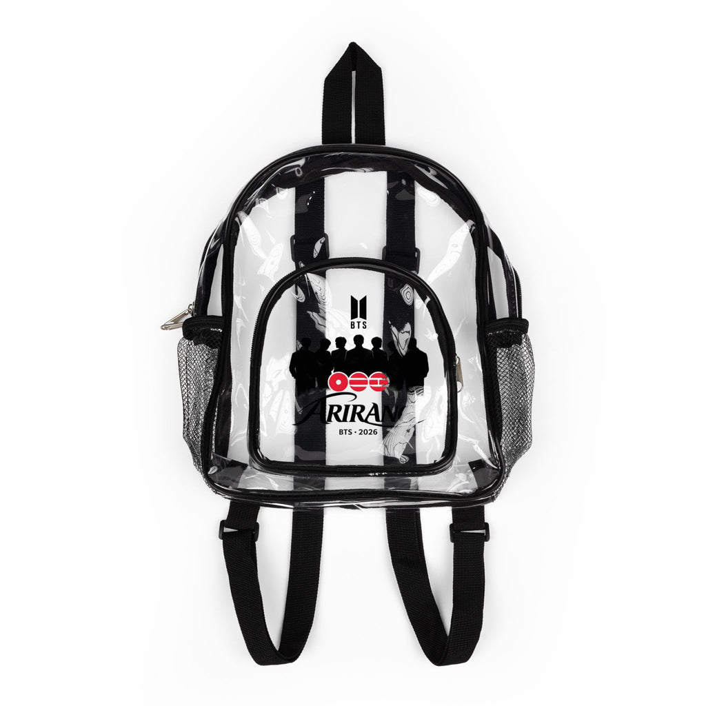 Clear Stadium Backpack – Minimal K-Pop Concert Edition